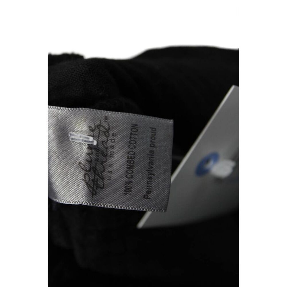 Plume And Thread Womens Pull On High Rise Wide Leg Pants Black Cotton Size 2 - Picture 4 of 6